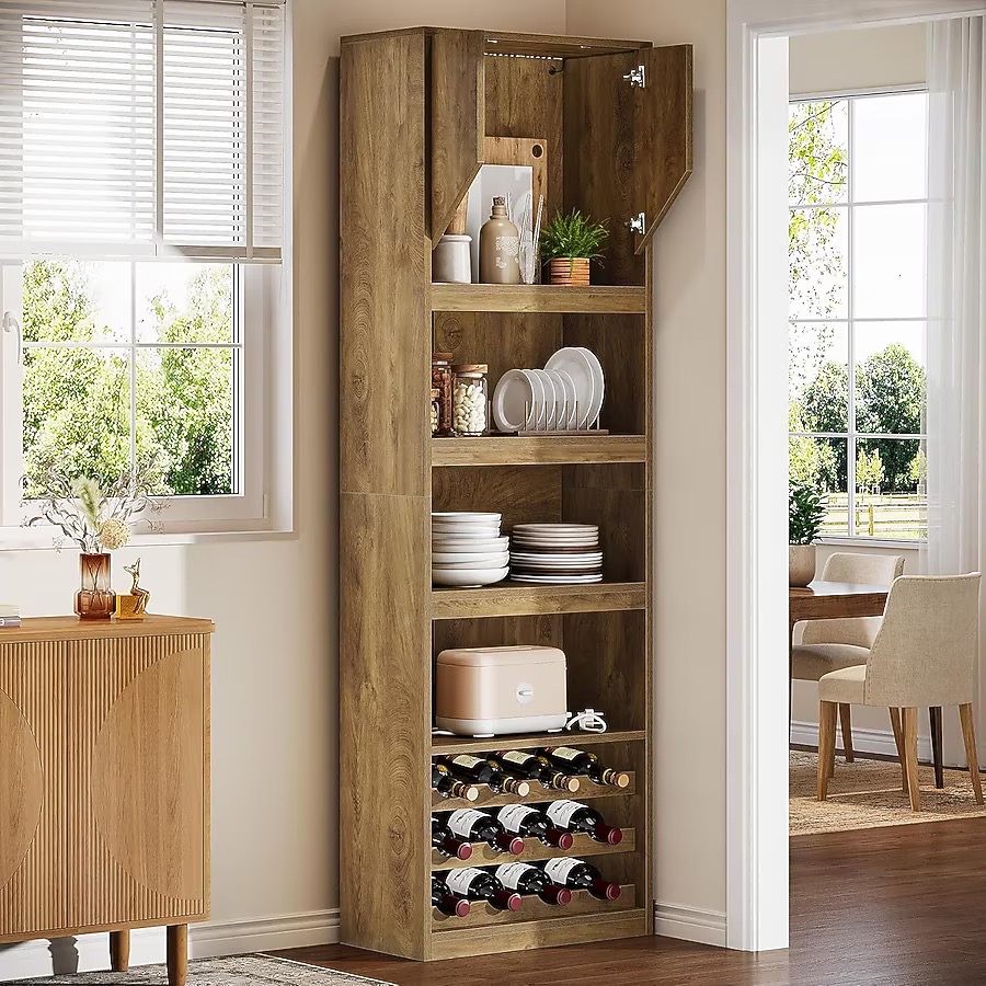 Tribesigns 7-Tier Wine Bar Cabinet