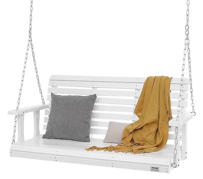 Upland Patio Wooden Porch Swing