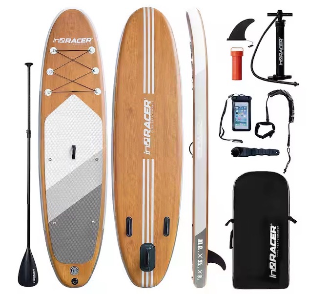 Wood Inflatable Stand Up Paddle Board