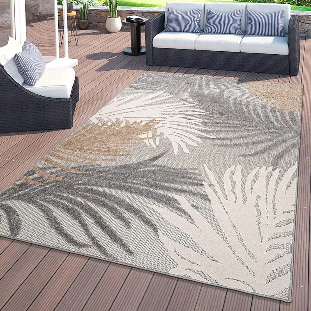 World Rug Gallery Floral Patio Carpet