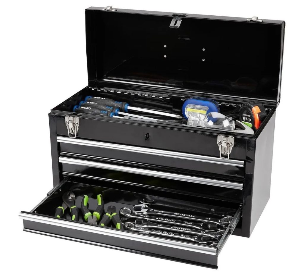 Yukon 3-Drawer Steel Toolbox