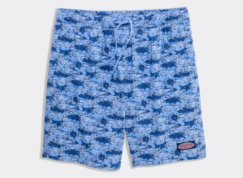 7 Inch Printed Chappy Swim Trunks
