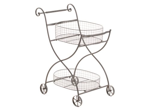 A&B HOME 27.5x18x36 Stratton Decorative Flower Cart
