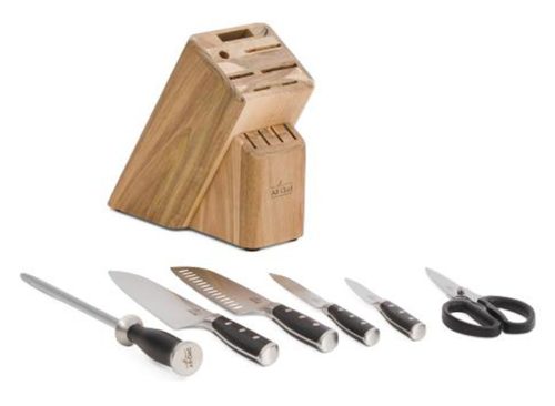 ALL-CLAD 7pc Forged Knives Set Slightly Blemished