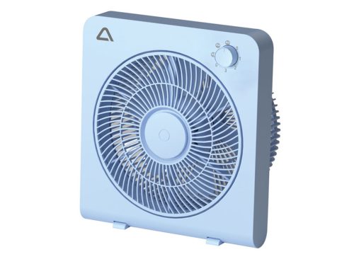 AMBIANO 10 Inch Quiet Box Fan, Blue