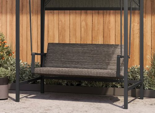 Agio Menlo Woven Patio Swing