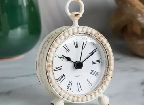 Antique White Clock