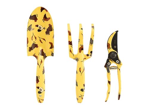 Barn Star 3 pc. Chicken-Patterned Garden Tool Set