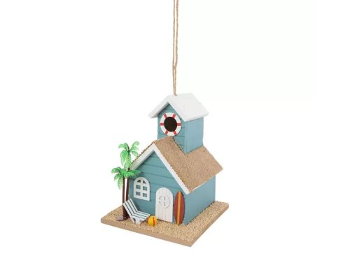 Beach Home Wood Birdhouse