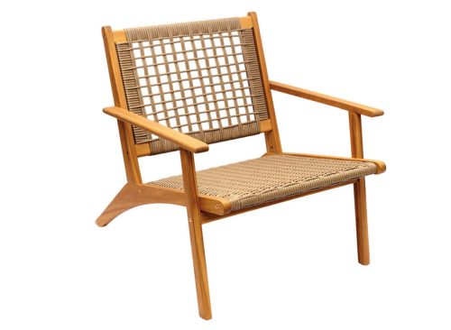 Belavi Wooden Patio Chair