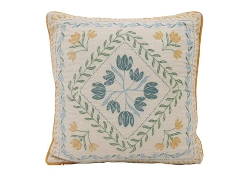Better Homes & Gardens 18" x 18" Multi Soleil Floral Decorative Throw Pillow
