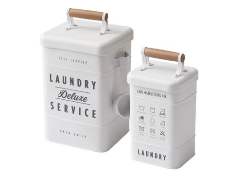 Better Homes & Gardens 2-Piece Metal Laundry Storage Set, Adult