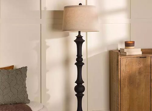 Black Savannah Floor Lamp