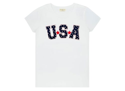 Bobbie Brooks Ladies Patriotic Graphic Tee, 2XL