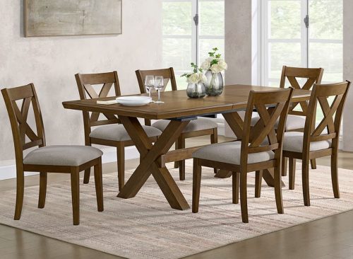 Bryce Dining Table and 6 Chairs