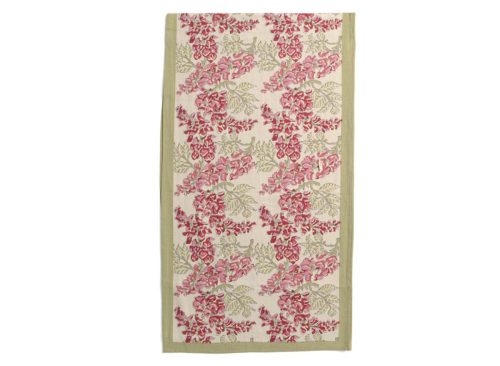 COULEUR NATURE Handmade Wisteria Floral Table Runner