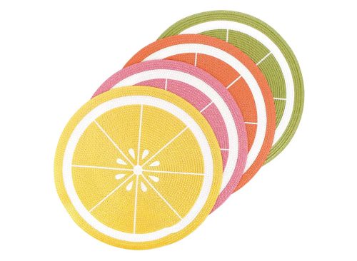 Celebrate Together™ Summer 4-Pack Fruit Slice Embroidered Placemats