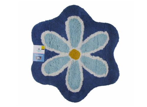 Comfort Bay Flower Shaped Tufted Area Rug, 2 Assorted Colors