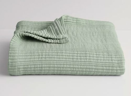 Cotton Matelasse Throw Blanket