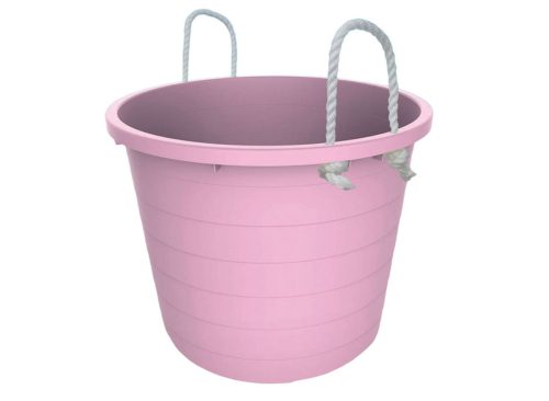 Crane Rope Handled Tub - Pink