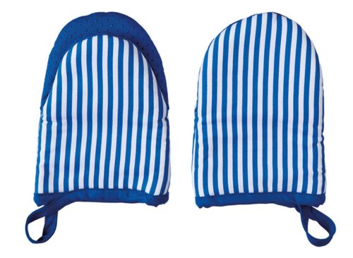 Crofton 2Pk Oven Mitts, Stripes