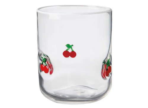 Crofton Icon Drinking Glass - Cherry