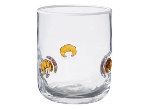 Crofton Icon Drinking Glass - Croissant