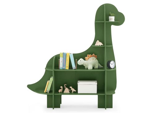 Delta Children Dinosaur Shaped Bookcase, Green