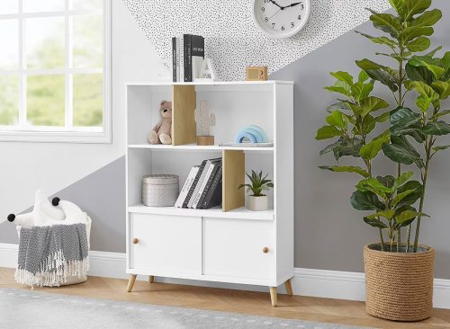 Delta Children Hudson Storage Bookcase, Assorted Colors
