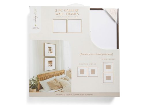 ENCHANTE 2pk 20x20 Matted To 8x10 Wall Portrait Frame Set