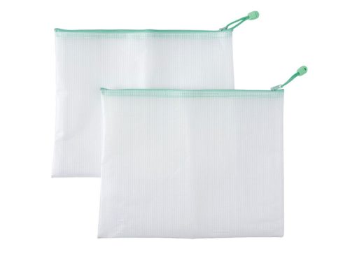 Easy Home Zipper Pouches - Green