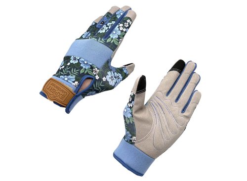 Expert Gardener Womens Cooling, Adustable Wrist, Synthetic Leather Gardening Gloves, Size M