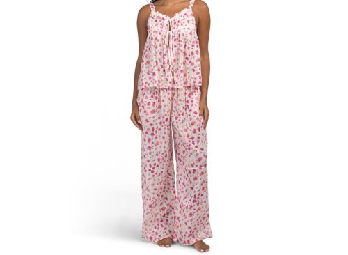 FREE PEOPLE 2pc Talk Tonight Pajama Set