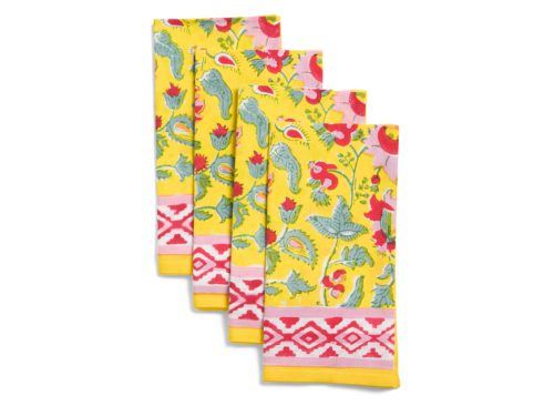 FURBISH STUDIO Set Of 4 Henney Napkins