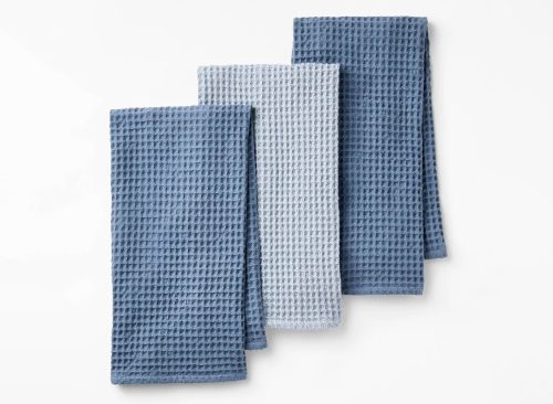 Figmint 3-Piece Waffle Kitchen Towels