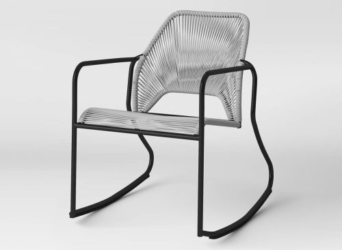 Fisher Outdoor Patio Rocking Chair Gray - Threshold™