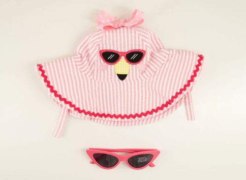 Flamingo Hat Sunnies Set