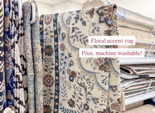 Floral Accent Rug