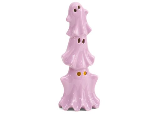 GOBLIN & GHOUL Led Ceramic Triple Stacked Ghosts