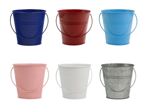 Garden Collection Citronella Bucket Candle, Assorted Colors, 1-ct