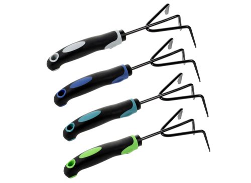 Garden Collection Cultivator With Soft Grip Handle, Assorted Colors, 1-ct