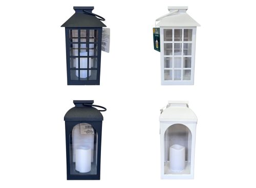  Garden Collection Solar Lantern, Assorted Styles And Colors 1-ct.