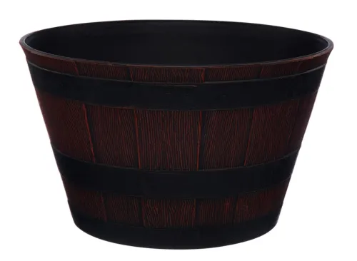 Garden Whiskey Barrel, 15.5 in