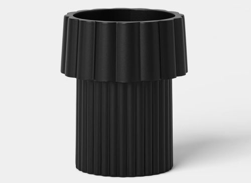 Geared Outdoor Planter Black 10"x 12" - Threshold™
