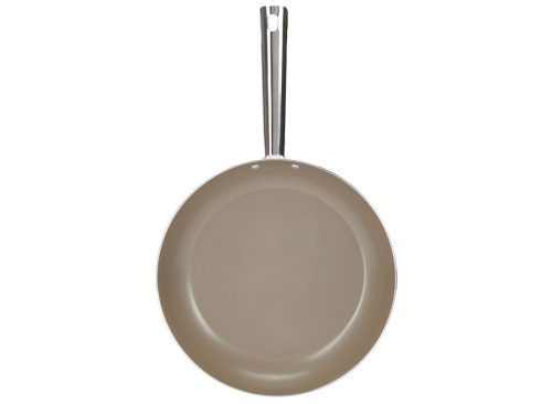 GoodCook Essentials Ceramic Nonstick Frypan, 12", Gold