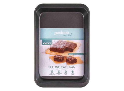 GoodCook Essentials Nonstick Oblong Cake Pan, 9 x 13