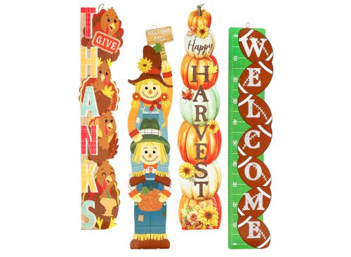 Harvest-themed Porch Sign, Assorted Designs, 1-ct