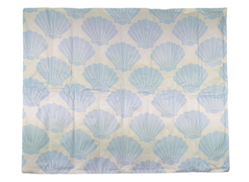 Heart to Tail Blue Shells Cooling Pet Mat