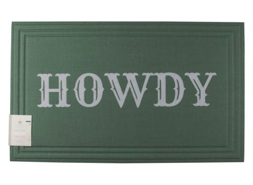 Holly Williams "Howdy" Fashionables Doormat, 18x30 in