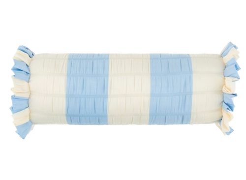 Holly Williams Colorblock Quilted Bolster Decorative Throw Pillow, 2 Assorted Colors
